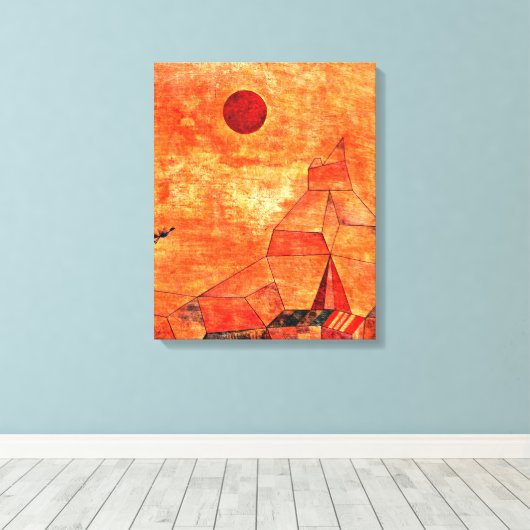 Klee - Marchen Canvas Afdruk (Insitu (Houten vloer))