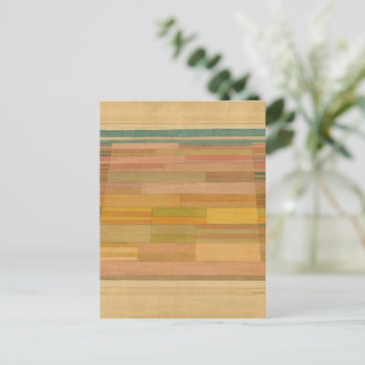 Klee - Meetvelden Briefkaart (Staand voorkant)