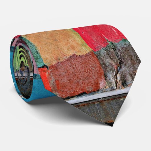 Klee - Meibeeld, abstracte kunst,   Stropdas (Opgerold)