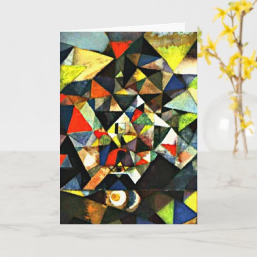 Klee - Met het Ei Kaart (Gele Bloem)