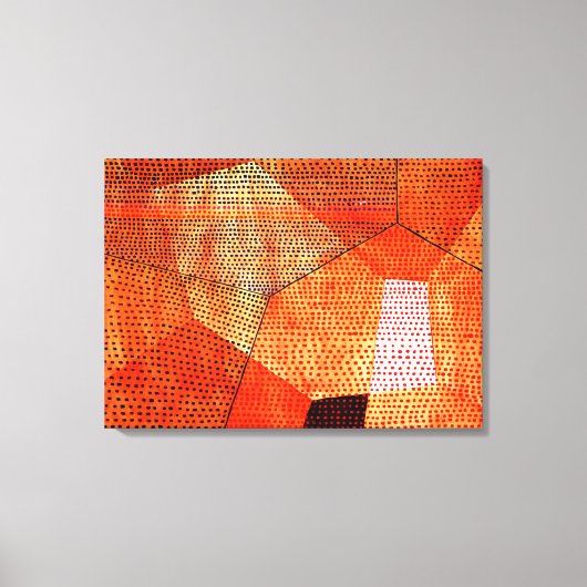 Klee - Model 106, polyfonie in kleur Canvas Afdruk (Voorkant)