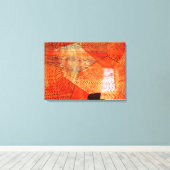 Klee - Model 106, polyfonie in kleur Canvas Afdruk (Insitu (Houten vloer))