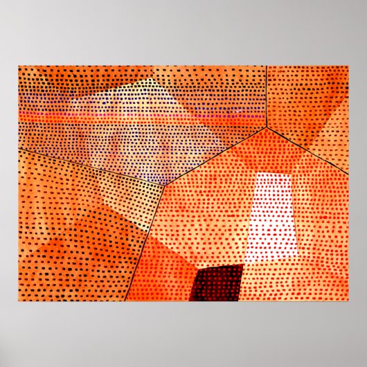 Klee - Model 106, polyfonie in kleur Poster (Voorkant)