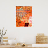 Klee - Model 106, polyfonie in kleur Poster (Keuken)