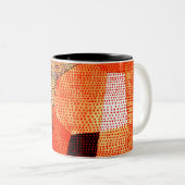 Klee - Model 106, polyfonie in kleur Tweekleurige Koffiemok (Voorkant rechts)