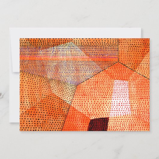 Klee - Model 106, Polyphonie in kleur, Kaart (Voorkant)