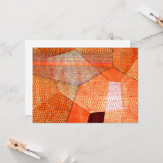 Klee - Model 106, Polyphonie in kleur, Kaart (Voorkant / Achterkant in situ)