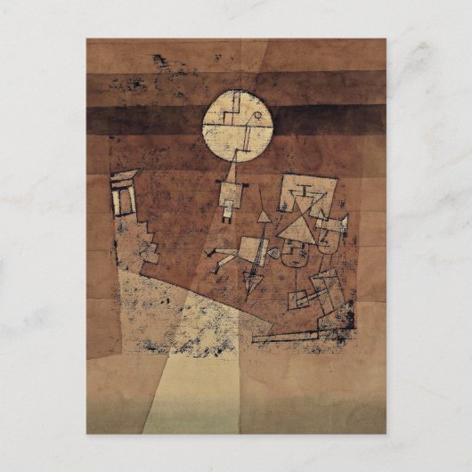 Klee - Moon Play, Briefkaart (Voorkant)