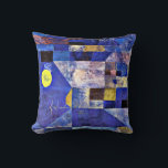 Klee - Moonlicht, Paul Klee schilderij, Kussen<br><div class="desc">Moonlicht,  beroemd schilderij van Paul Klee.</div>