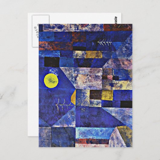 Klee - Moonlight Briefkaart (Voorkant / Achterkant)