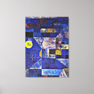 Klee - Moonlight Canvas Afdruk
