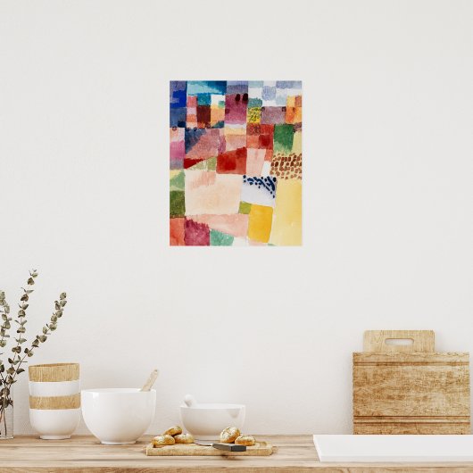 Klee - Motief van Hammamet Poster (Keuken)