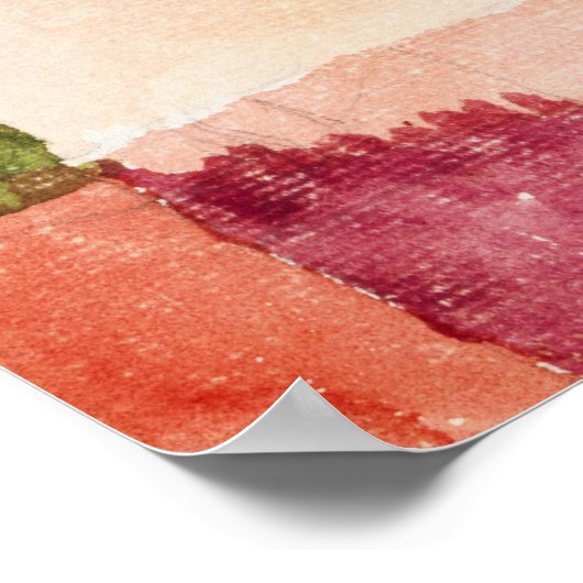 Klee - Motief van Hammamet Poster (Hoek)