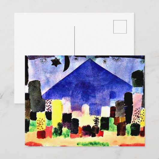 Klee - Mount Niesen Briefkaart (Voorkant / Achterkant)