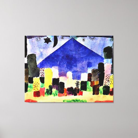 Klee - Mount Niesen Canvas Afdruk (Voorkant)