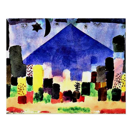 Klee - Mount Niesen Perfect Poster (Voorkant)