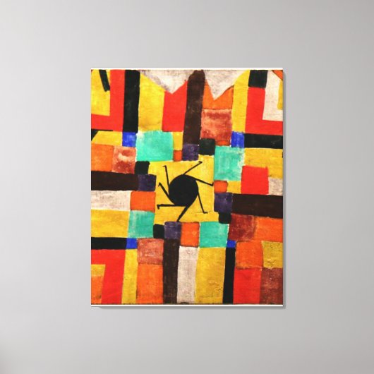 Klee - Musee Aix large Canvas Afdruk (Voorkant)