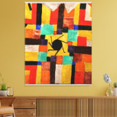 Klee - Musee Aix large Canvas Afdruk (Insitu (Woonkamer))