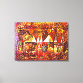 Klee - nachtelijke feestelijkheid canvas afdruk (Voorkant)