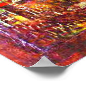 Klee - nachtelijke feestelijkheid poster (Hoek)