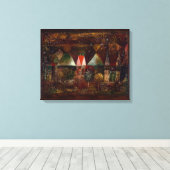 Klee - Nachtfeest Canvas Afdruk (Insitu (Houten vloer))