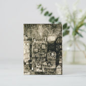 Klee - Nachtimpressie van een Zuidelijke Stad Briefkaart (Staand voorkant)