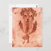 Klee - New Angel (Angelus Novus) Briefkaart (Voorkant / Achterkant)