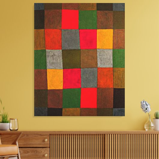 Klee - New Harmony Canvas Afdruk (Insitu (Woonkamer))