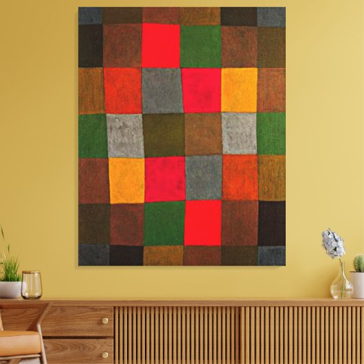 Klee - New Harmony Canvas Afdruk (Insitu (Woonkamer))
