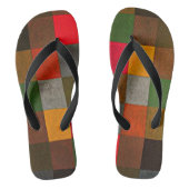 Klee - Nieuwe harmonie, kleurrijk geometrisch ontw Teenslippers (Voetbed)
