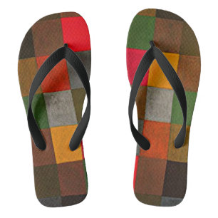 Klee - Nieuwe harmonie, kleurrijk geometrisch ontw Teenslippers