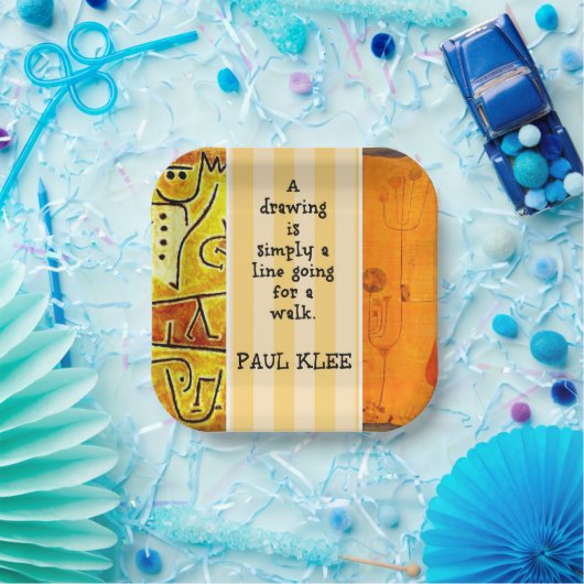 Klee - Offerte en schilderijen Papieren Bordje (Feest)