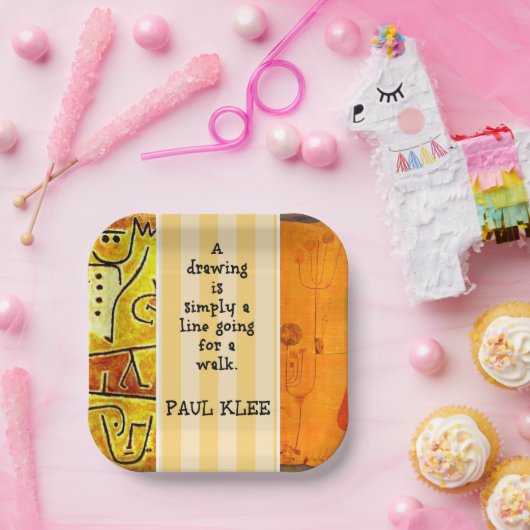 Klee - Offerte en schilderijen Papieren Bordje (Feest)