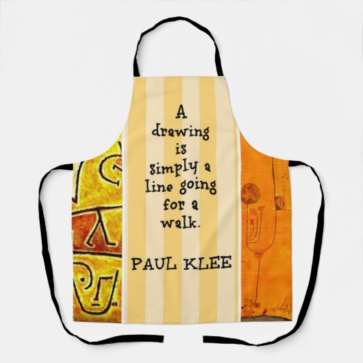 Klee - Offerte en schilderijen Schort (Voorkant)