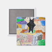 Klee - onder een zwarte ster, magneet (Voorkant / Achterkant)