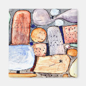 Klee - Onderdelen van een samengesteld landschap Magneet (Voorkant)