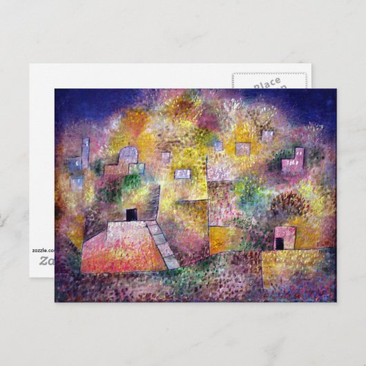 Klee - Oosterse Pretentuin Briefkaart (Voorkant / Achterkant)