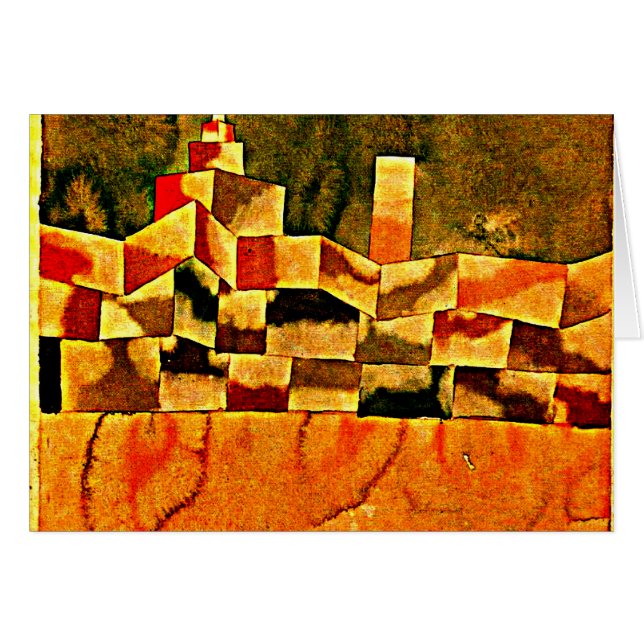 Klee - Oriental Architecture (Voorkant Horizontaal)