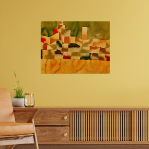 Klee - Oriental Architecture Poster