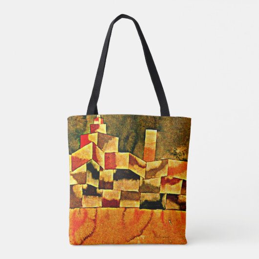 Klee - Oriental Architecture Tote Bag (Achterkant)