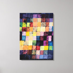 Klee - Oud geluid Canvas Afdruk
