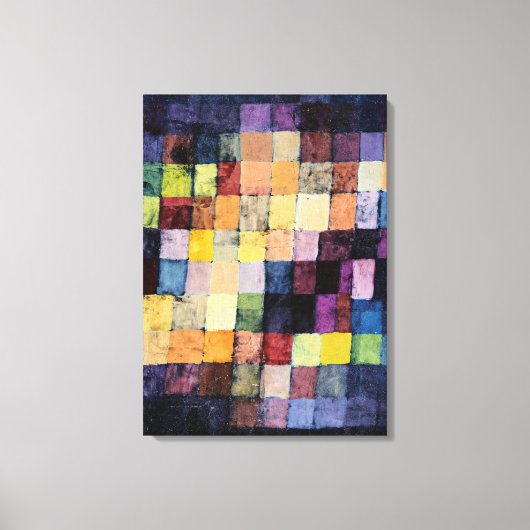 Klee - Oud geluid Canvas Afdruk (Voorkant)