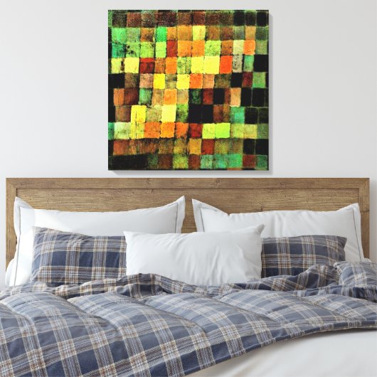 Klee - Oude klank Canvas Afdruk (Insitu (Slaapkamer))