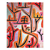 Klee - Park Bei Lu, abstracte kunst Foto Afdruk (Voorkant)