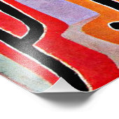 Klee - Park Bei Lu, abstracte kunst Foto Afdruk (Hoek)