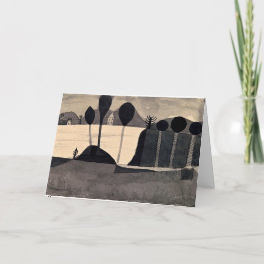 Klee - Park bij het meer Kaart (Voorkant)