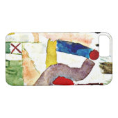 Klee - Pathetische Waterverf, rood Case-Mate iPhone Case (Achterkant (Horizontaal))