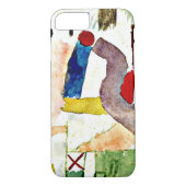 Klee - Pathetische Waterverf, rood Case-Mate iPhone Case (Achterkant)