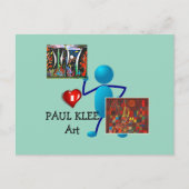 Klee - Paul Klee Art Briefkaart (Voorkant)