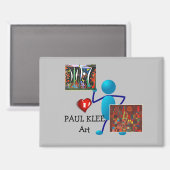 Klee - Paul Klee Art Magneet (Voorkant / Achterkant)